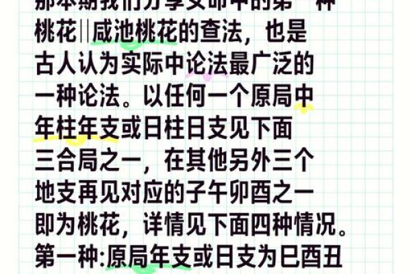 咸池在八字中代表什么意思(咸池的正确查法)
