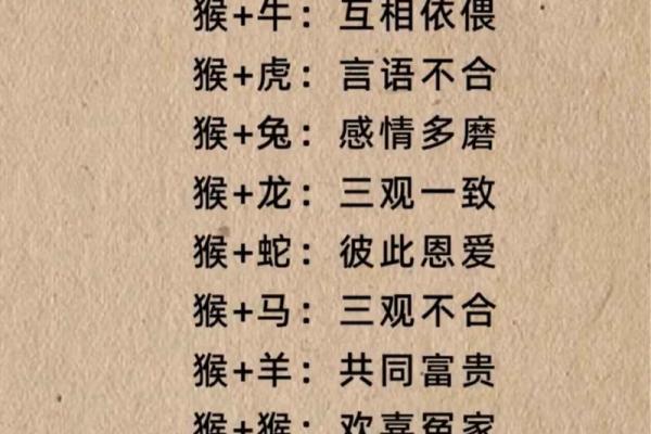 婚姻属相配对表 婚姻属相配对表