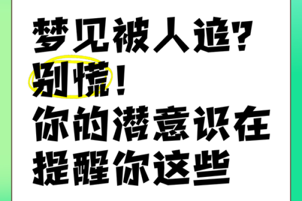 梦见被人追是什么意思