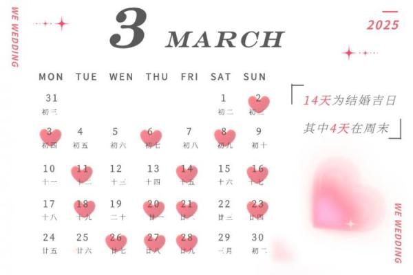 2025年5月6月适合结婚的日子