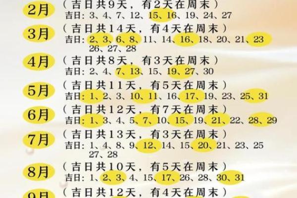 立即：安门吉日2026年7月