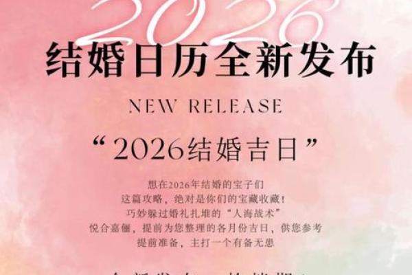 独家精选解答:2026年5月结婚好日子推荐,如何挑选良辰吉日? 独家精选解答:2026年5月结婚好日子推荐,如何挑选良辰吉日?