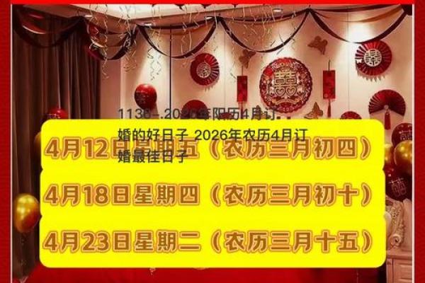 直击:2026最佳订婚吉日表 直击:2026最佳订婚吉日表